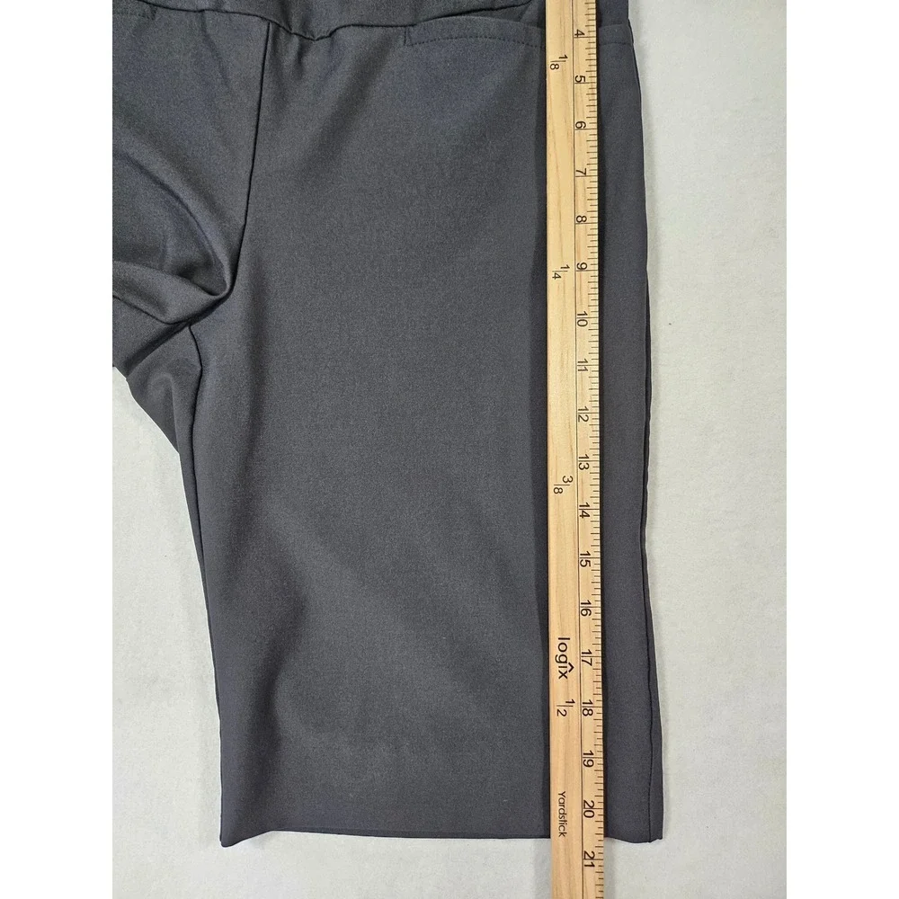 Tail‎ Activewear White Label Black Golf Shorts Size 8 Pull On Performance